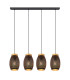 Narri Bar Pendant Ceiling Light Gold Colors 4x E27-3