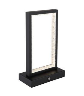 Samega Integrated LED Table Lamp Matt Black LED Dimmable 2700-4000K Touch Dimmer-1
