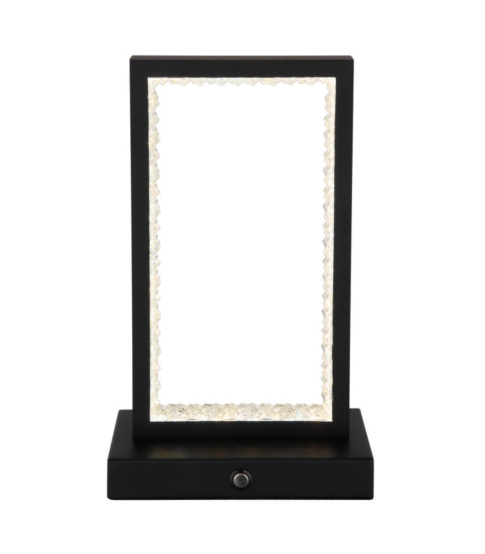Samega Integrated LED Table Lamp Matt Black LED Dimmable 2700-4000K Touch Dimmer-2