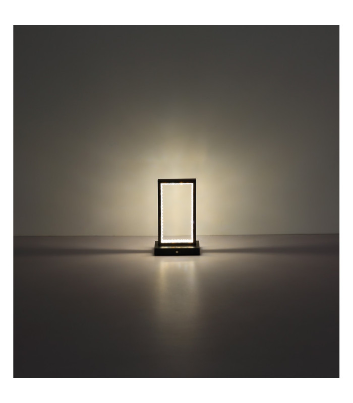 Samega Integrated LED Table Lamp Matt Black LED Dimmable 2700-4000K Touch Dimmer-9