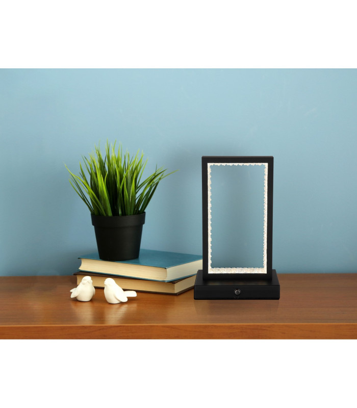 Samega Integrated LED Table Lamp Matt Black LED Dimmable 2700-4000K Touch Dimmer-12