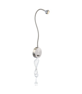 Serpent Reading Wall Light Nickel Matt LED 3000K-1