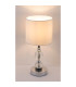 Bronn 21cm Table Lamp with Round Shade Chrome 1x E14-6