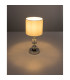 Bronn 15cm Table Lamp with Round Shade Chrome 1x E14-5