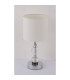 Ginko Table Lamp with Round Shade Chrome 1x E27-1