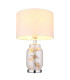 Ginko Table Lamp with Round Shade Chrome 1x E27-3