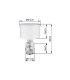 Ginko Table Lamp with Round Shade Chrome 1x E27-9