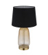 Classy Table Lamp with Round Tapered Shade Brass-Coloured 1x E27-2
