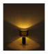 Sebastian Table Lamp with Round Shade Matt Black 1x E27-7