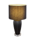 Irina Table Lamp with Round Shade Black 1x E27-1