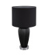 Irina Table Lamp with Round Shade Black 1x E27-2