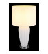 Irina Table Lamp with Round Shade White 1x E27-5
