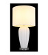 Irina Table Lamp with Round Shade White 1x E27-6