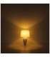 Irina Table Lamp with Round Shade White 1x E27-8