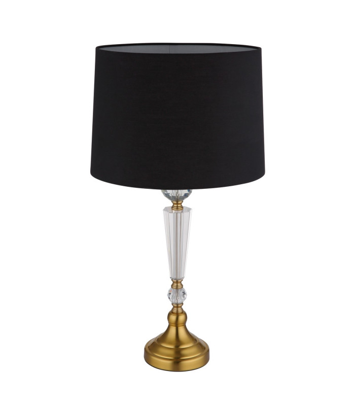 Arro Table Lamp with Round Shade Brass-Coloured Matt 1x E27-2