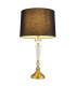 Arro Table Lamp with Round Shade Brass-Coloured Matt 1x E27-3