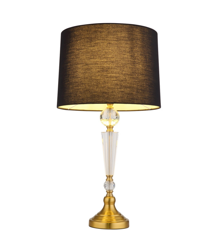 Arro Table Lamp with Round Shade Brass-Coloured Matt 1x E27-3