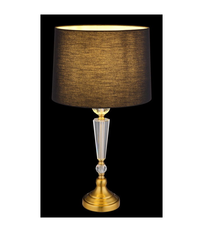 Arro Table Lamp with Round Shade Brass-Coloured Matt 1x E27-4