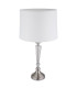 Arro Table Lamp with Round Shade Nickel Matt 1x E27-2