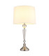 Arro Table Lamp with Round Shade Nickel Matt 1x E27-3