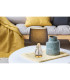 Kisa Table Lamp with Round Tapered Shade Brass-Coloured Matt 1x E27-5