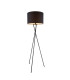Gustav Tripod Floor Lamp Black 1x E27-1