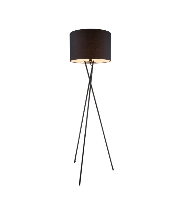 Gustav Tripod Floor Lamp Black 1x E27-1
