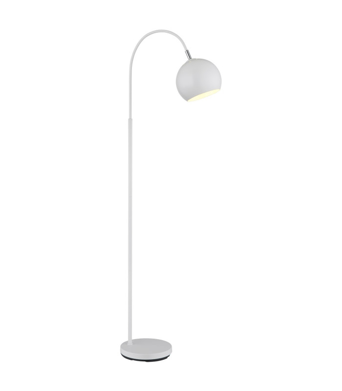 Benno Task Floor Lamp White Matt 1x E27-1