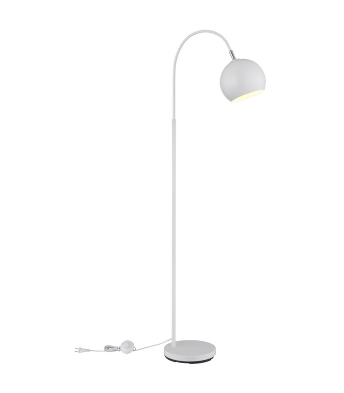 Benno Task Floor Lamp White Matt 1x E27-3