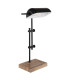 Marid Bankers Table Lamp Matt Black 1x E27-2