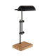 Marid Bankers Table Lamp Matt Black 1x E27-4