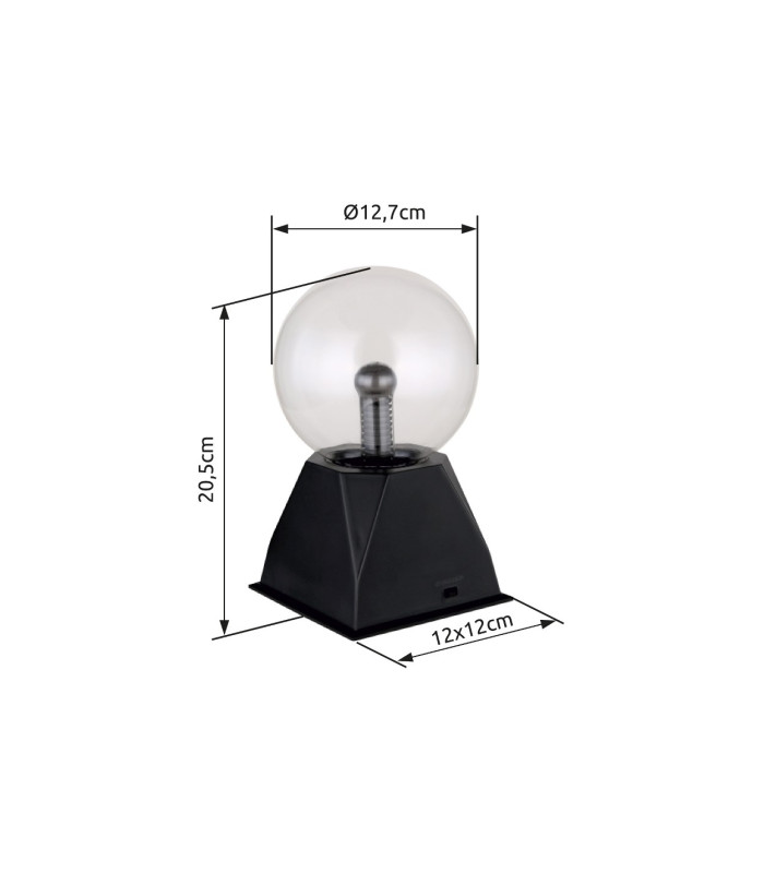 Plasma Table Lamp Black-9
