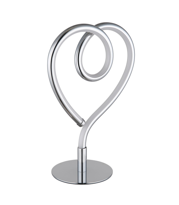 Amore LED Integrated Floor Lamp Chrome LED 3000K-2