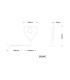 Amore LED Integrated Floor Lamp Chrome LED 3000K-6