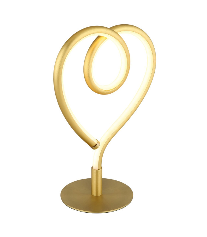 Amore LED Integrated Floor Lamp Gold Colours Matt LED 3000K-1