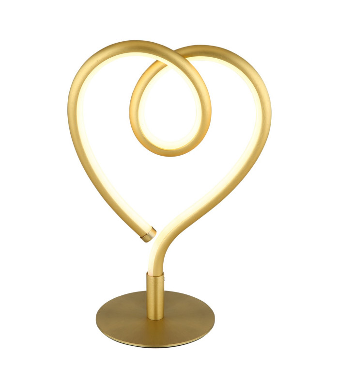 Amore LED Integrated Floor Lamp Gold Colours Matt LED 3000K-3