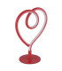 Amore LED Integrated Floor Lamp Red Matt LED 3000K-2