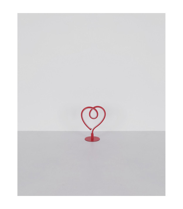 Amore LED Integrated Floor Lamp Red Matt LED 3000K-6