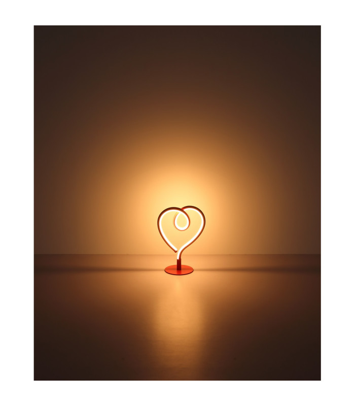 Amore LED Integrated Floor Lamp Red Matt LED 3000K-7