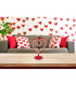 Amore LED Integrated Floor Lamp Red Matt LED 3000K-8
