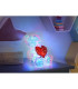 Brondar Childrens Light Clear Crystal Effect LED 3500K Touch Dimmer-11