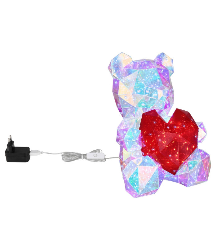 Brondar Childrens Light Clear Crystal Effect 200x LED 8000K-13