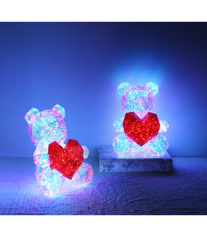 Brondar Childrens Light Clear Crystal Effect 200x LED 8000K-17