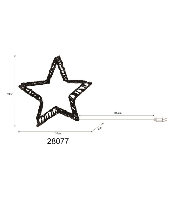 Stara Table Lamp Clear IP44 100x LED 3180K-12
