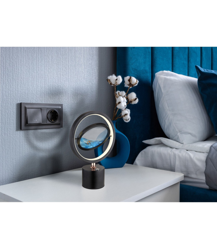 Reedi Integrated LED Table Lamp Matt Black LED 2700-4000K Touch Dimmer-15