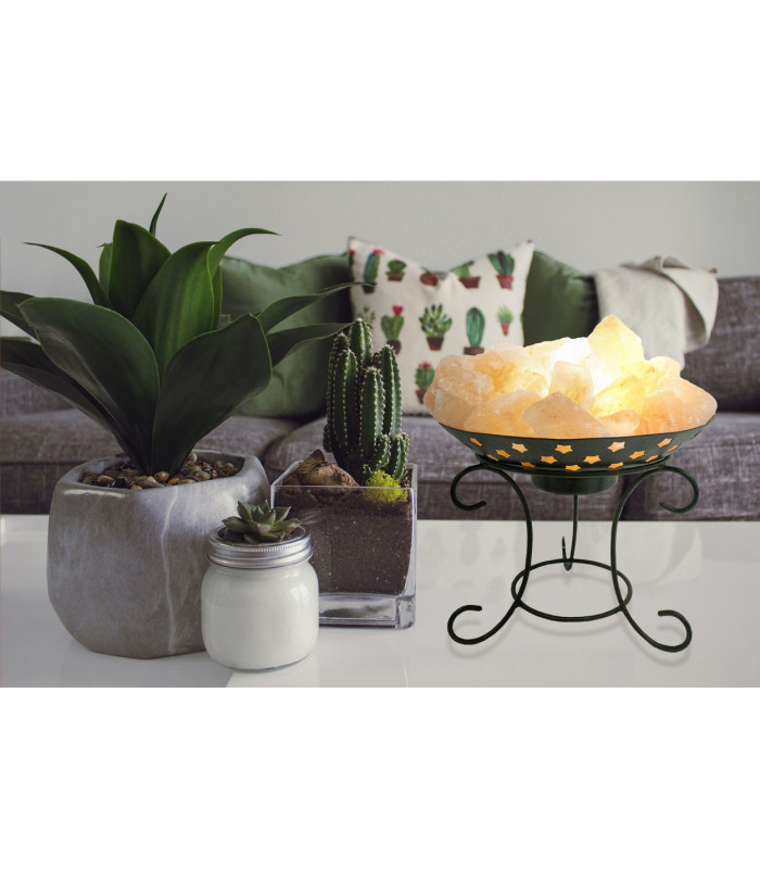 Stone Table Lamp Matt Black 1x E14-2