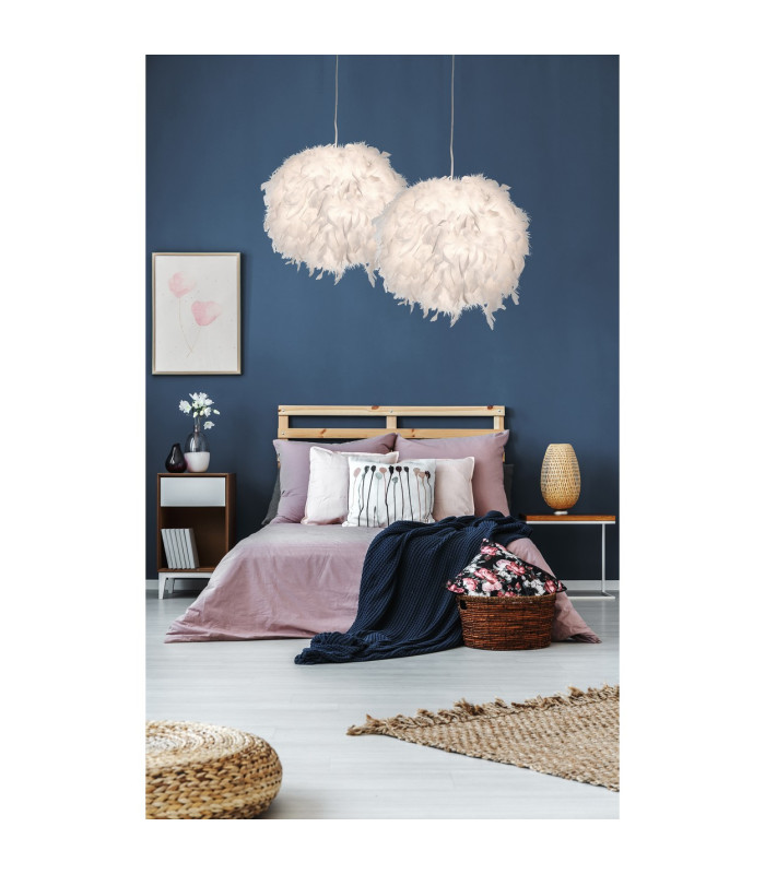 Ducky 30cm Pendant Ceiling Light White 1x E27-2