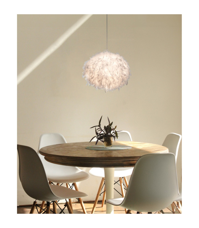 Ducky 60cm Pendant Ceiling Light White 1x E27-2