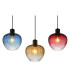 Toy Bar Pendant Ceiling Light Matt Black Multicolour Glass Shade 4x E27-4
