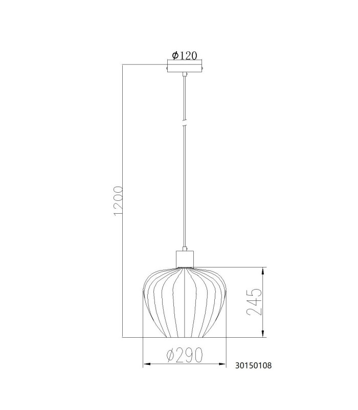 Toy 29cm Dome Pendant Ceiling Light Matt Black Smoke Glass Shade 1x E27-8